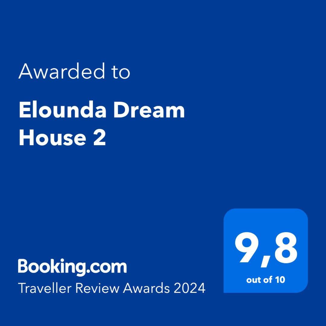 Appartement Elounda Dream House 2 Extérieur photo